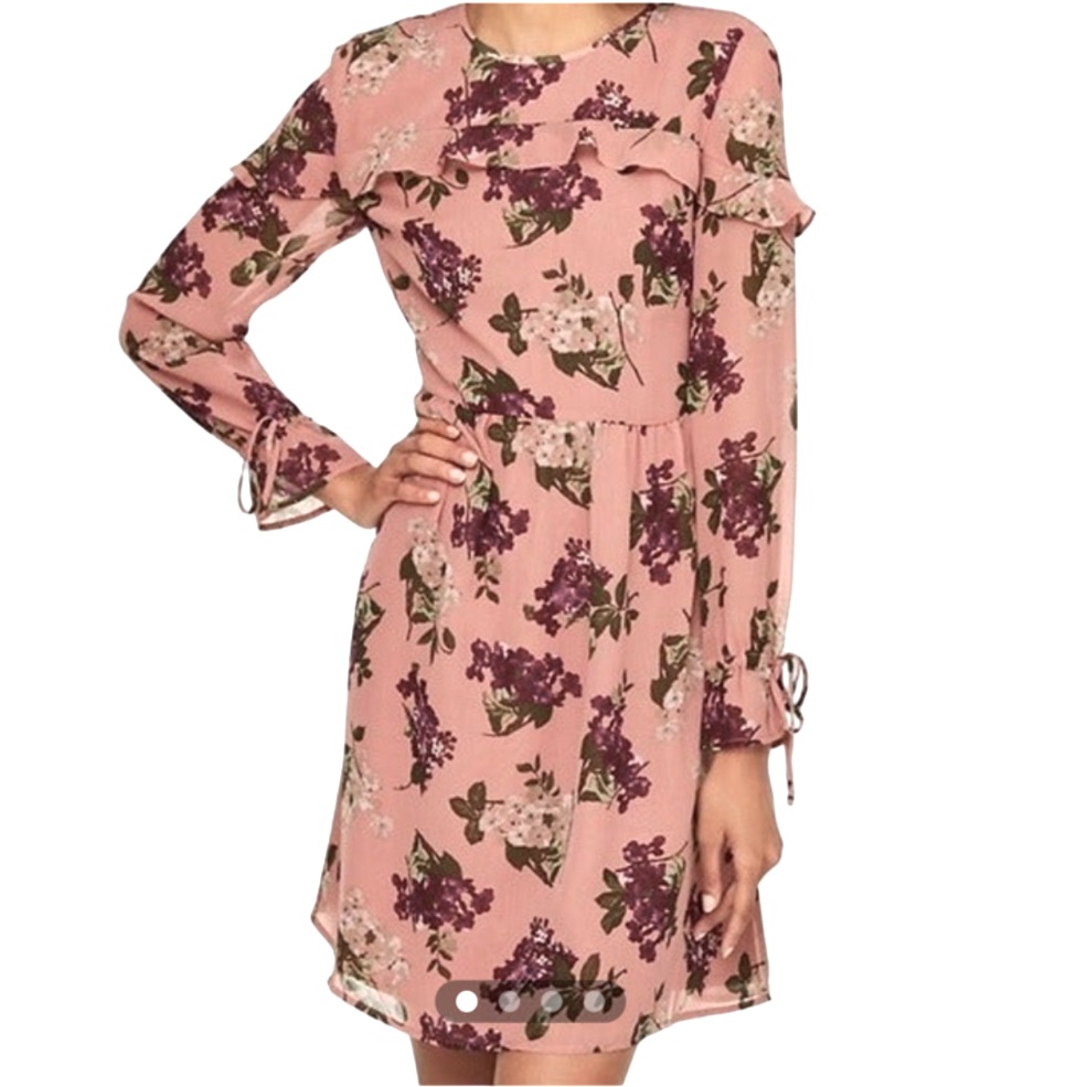 Nwt Loft Floral Dress. Size 8